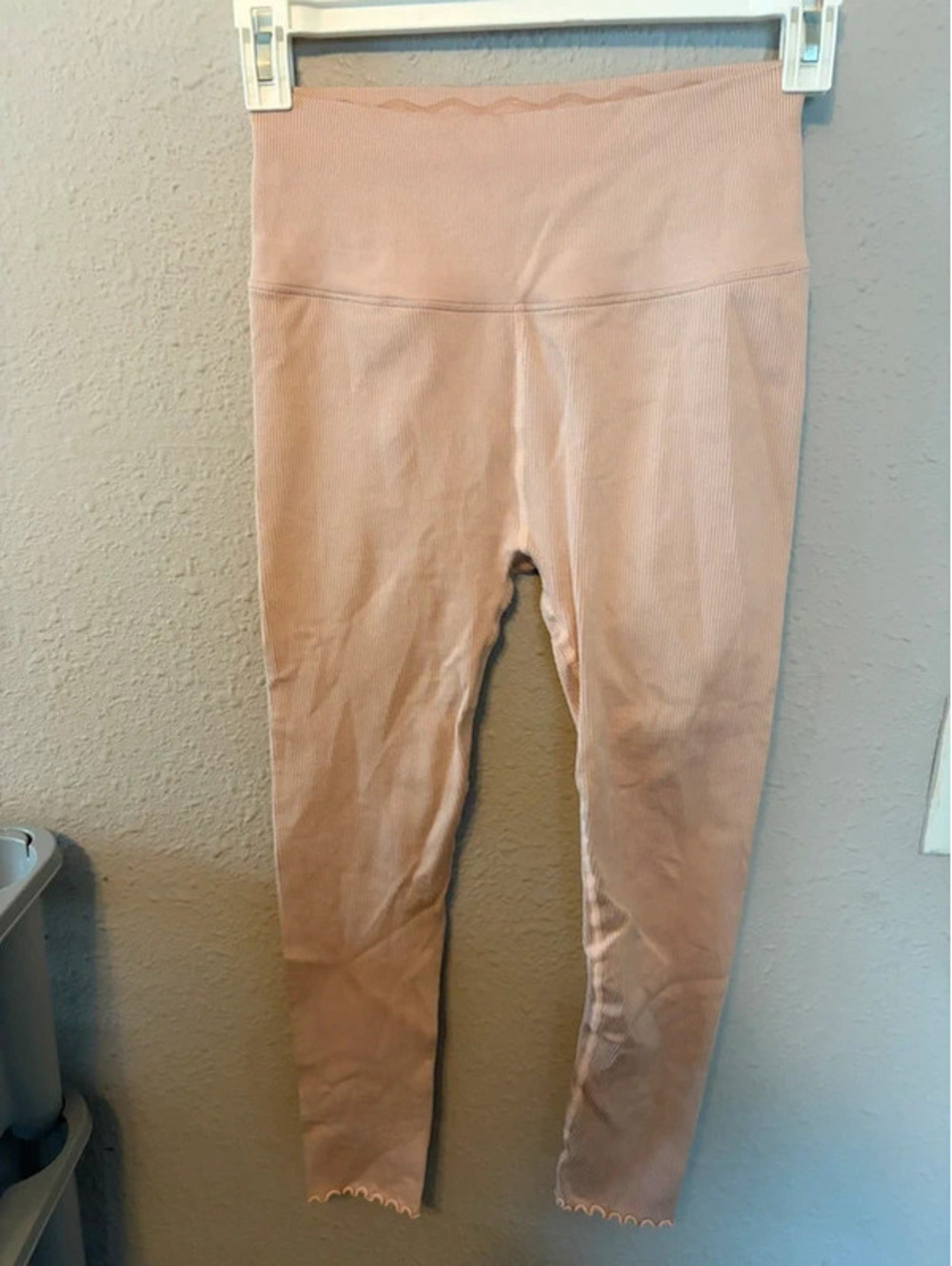 Spiritual Gangster light pink seamless leggings M/L
